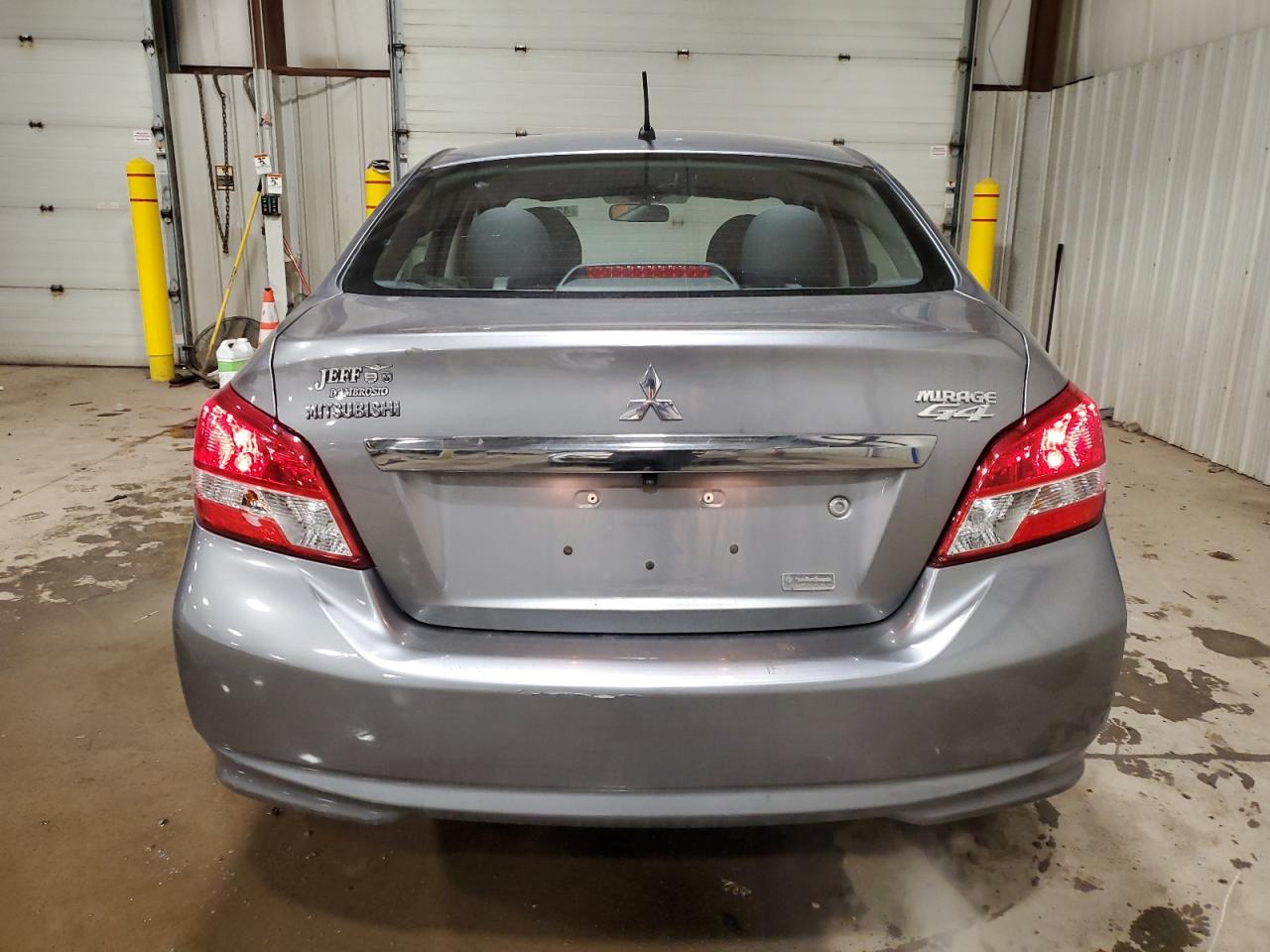 2019 Mitsubishi Mirage VIN ML32F3FJXKHF12321 Copart auction photo, front end / undercarriage damage thumbnail 6