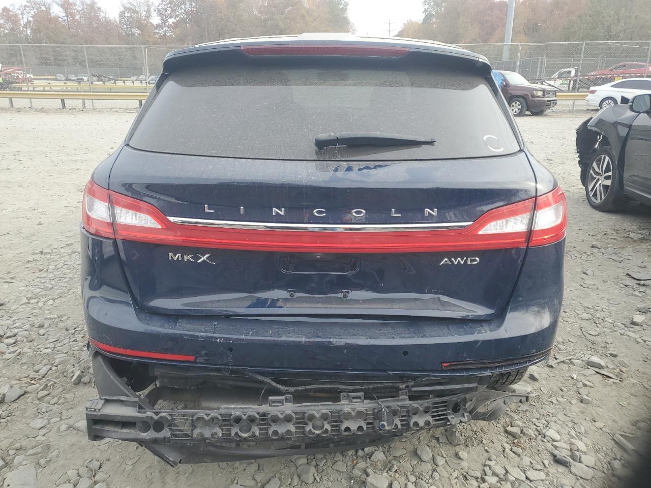 2018 Lincoln MKX VIN 2LMPJ8LR2JBL14723 Copart auction photo, rear end damage thumbnail 6