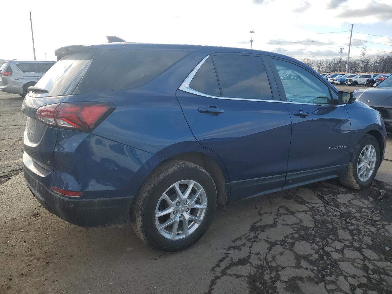 2023 Chevrolet Equinox VIN 3GNAXKEG1PS124824 Copart auction photo, front end / undercarriage damage thumbnail 3