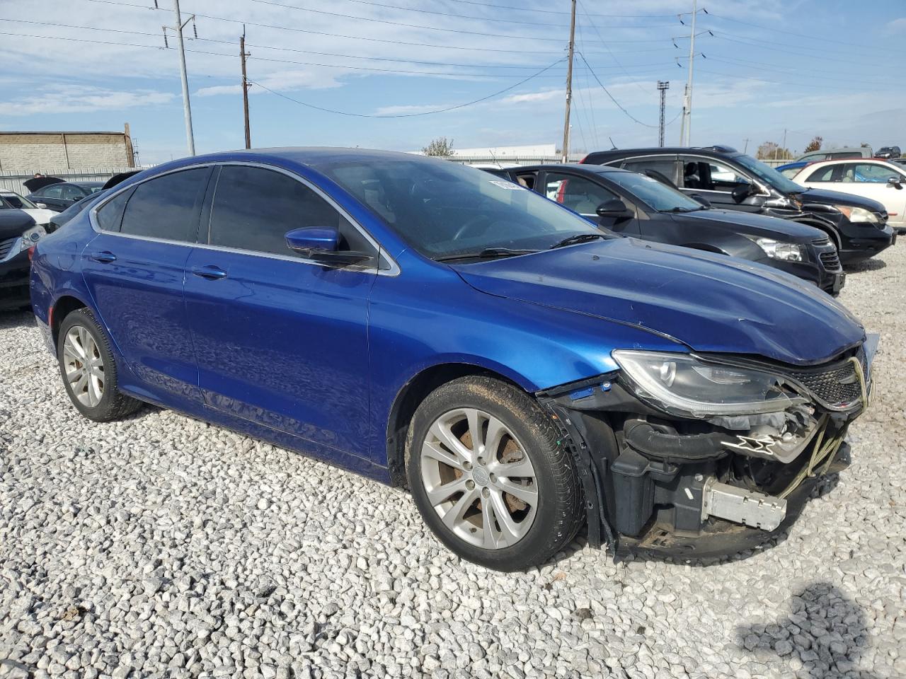 2015 Chrysler 200 VIN 1C3CCCAB3FN679381 Copart auction photo, front end damage thumbnail 4