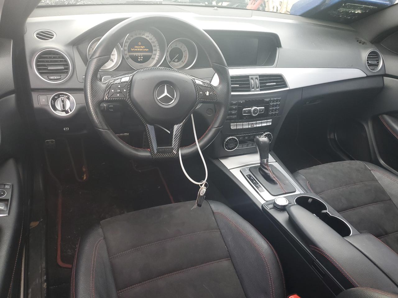 2013 Mercedes-Benz C-klasse VIN WDDGJ5HB9DG110143 Copart auction photo, front end damage thumbnail 8