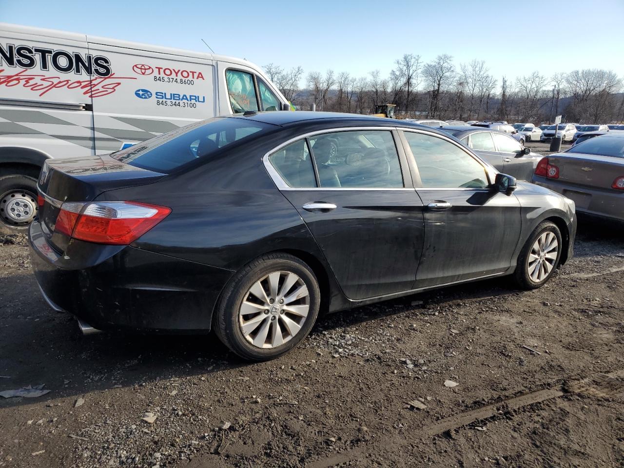 2013 Honda Accord VIN 1HGCR2F81DA006595 Copart auction photo, side / minor dent/scratches damage thumbnail 3