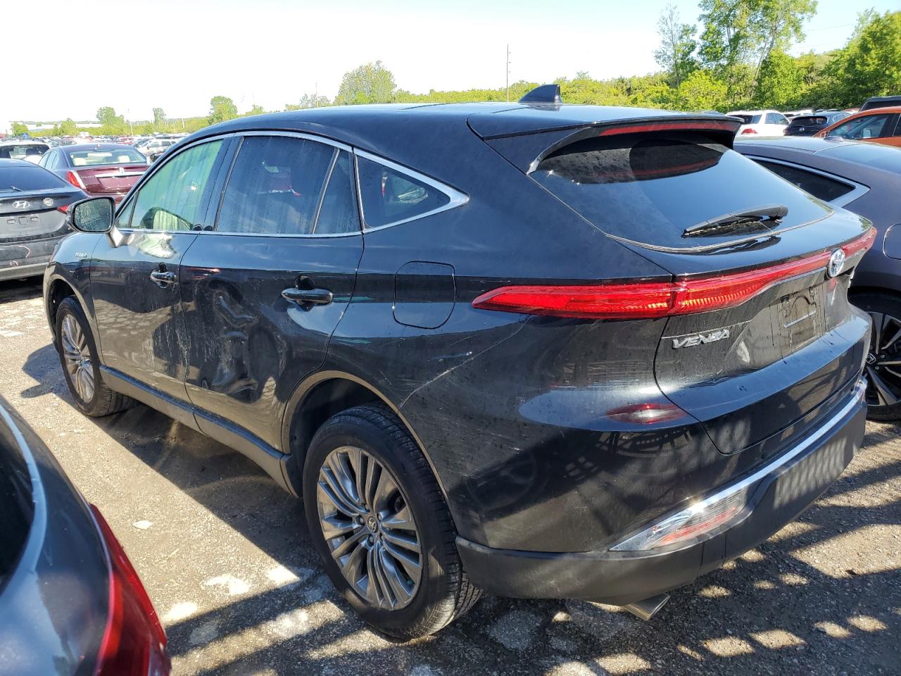 2021 Toyota Venza VIN JTEAAAAH7MJ044715 Copart auction photo, hail damage thumbnail 2