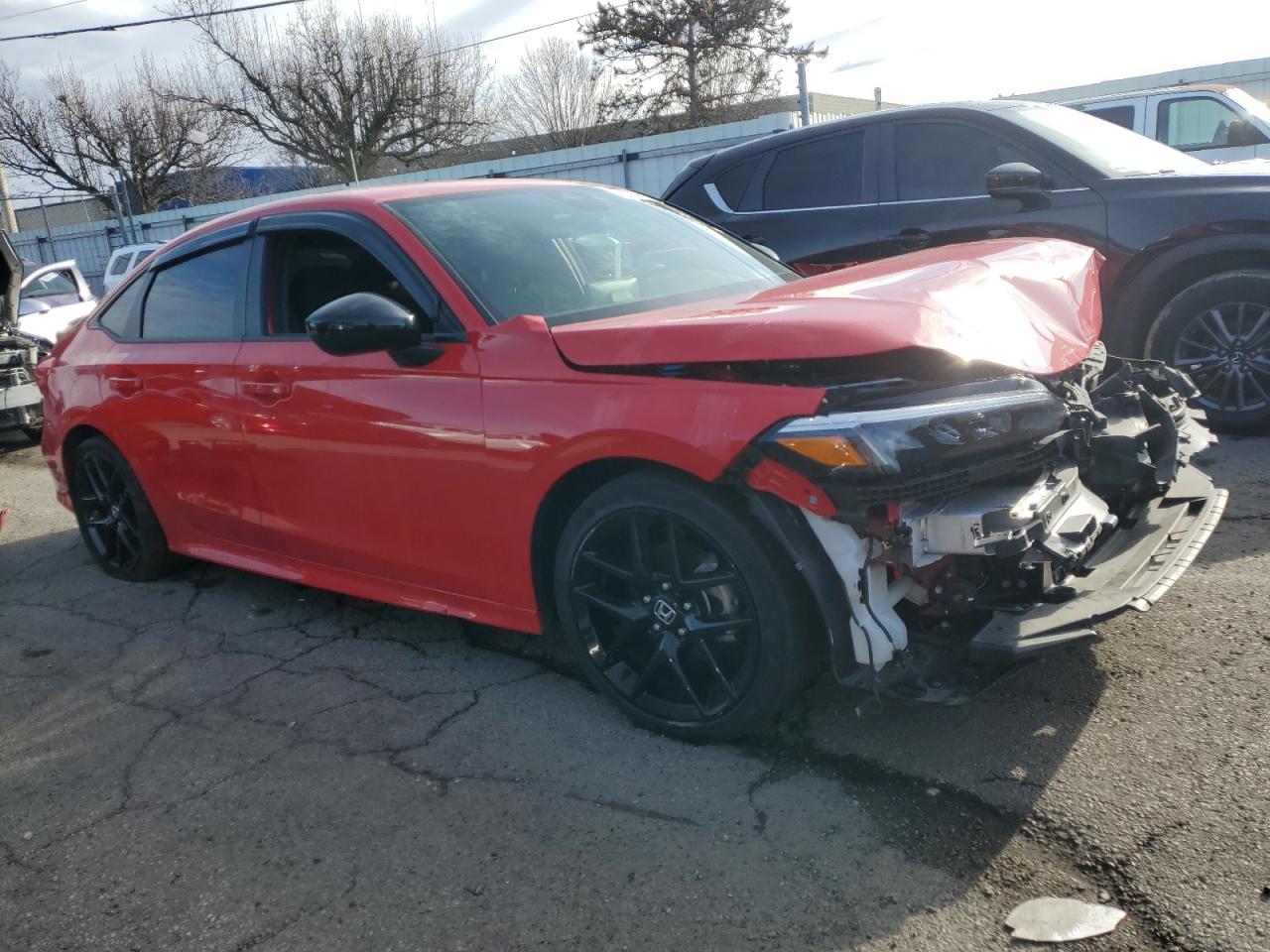 2024 Honda Civic VIN 2HGFE2F54RH539967 Copart auction photo, front end damage thumbnail 4