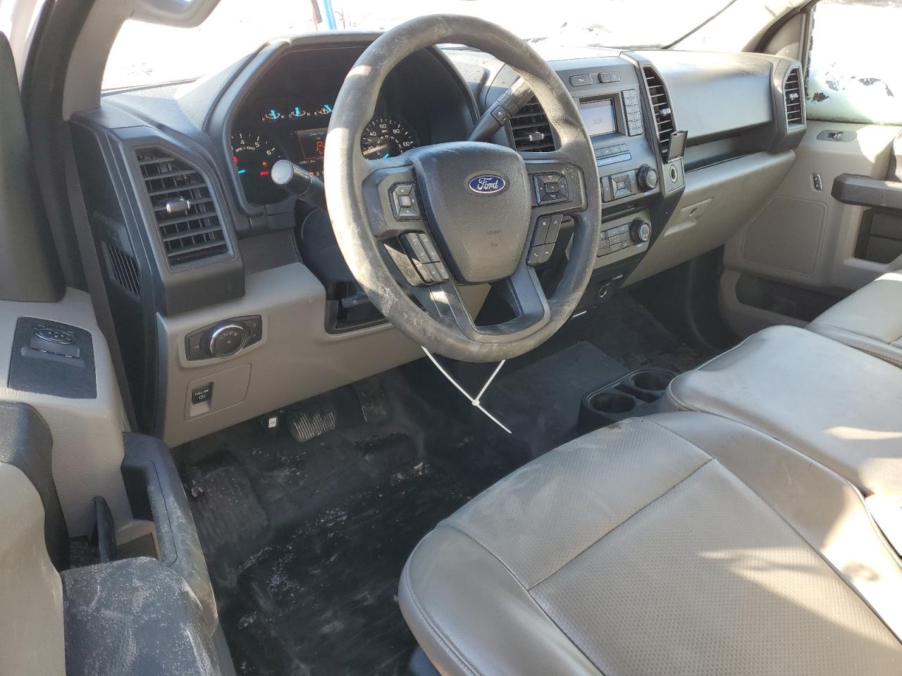 2018 Ford F-150 VIN 1FTMF1CB8JKF26076 Copart auction photo, front end / undercarriage damage thumbnail 8