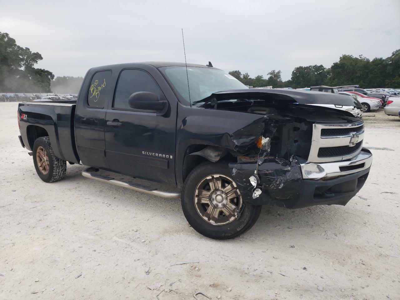 2009 Chevrolet Silverado VIN 1GCEK29009Z234744 Copart auction photo, front end damage thumbnail 4