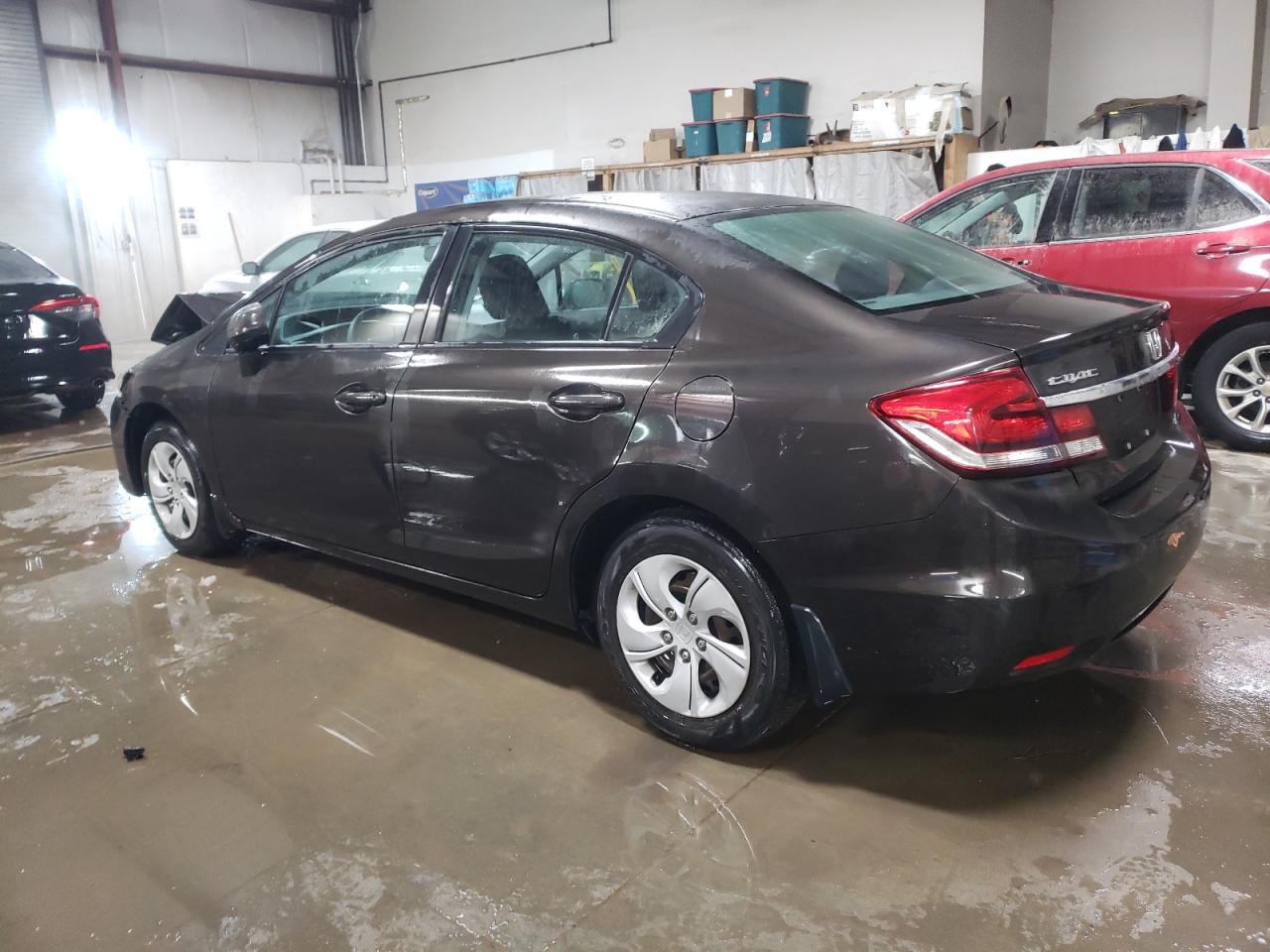 2013 Honda Civic VIN 19XFB2F54DE039061 Copart auction photo, front end damage thumbnail 2