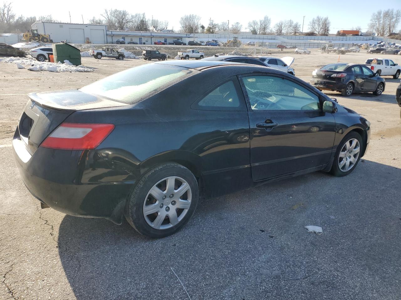 2011 Honda Civic VIN 2HGFG1B66BH518188 Copart auction photo, side damage thumbnail 3