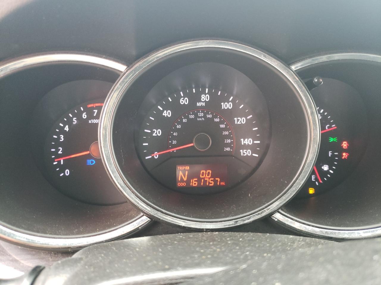 2013 KIA Sorento VIN 5XYKTCA62DG320568 Copart auction photo, front end / undercarriage damage thumbnail 9