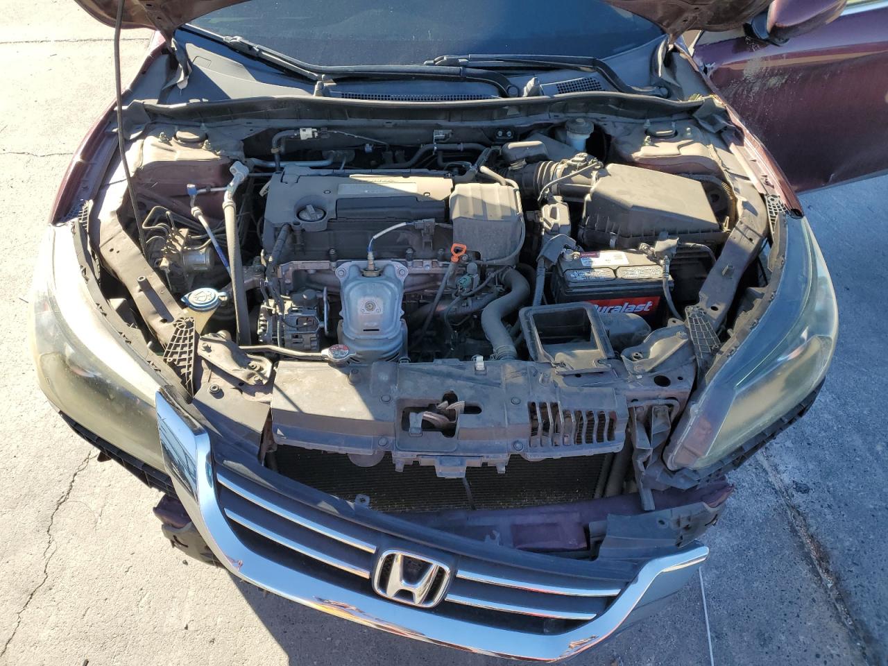 2015 Honda Accord VIN 1HGCR2F34FA162587 Copart auction photo, front end / rear end damage thumbnail 12
