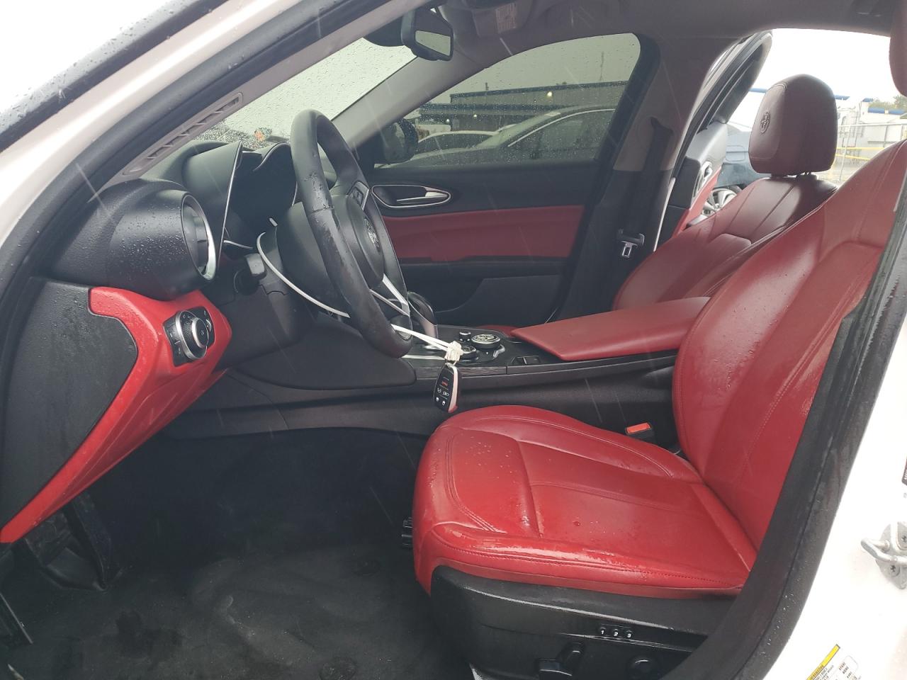 2019 Alfa Romeo Giulia VIN ZARFAMAN4K7606393 Copart auction photo, front end damage thumbnail 7