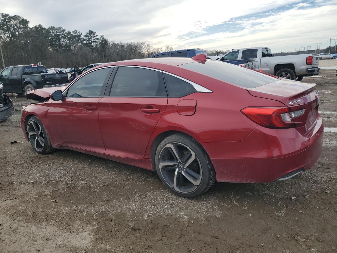 2018 Honda Accord VIN 1HGCV1F14JA091761 Copart auction photo, front end damage thumbnail 2