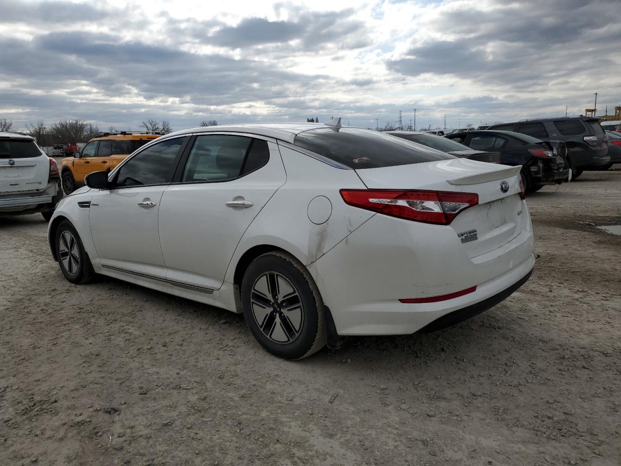 2013 KIA Optima VIN KNAGM4ADXD5062118 Copart auction photo, rear end / front end damage thumbnail 2