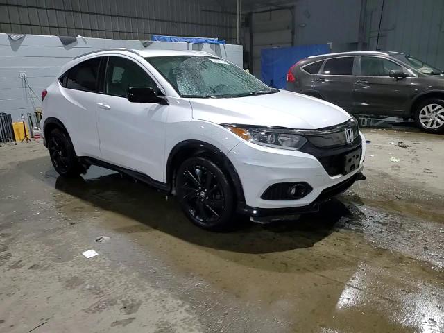 2021 Honda HR-V VIN 3CZRU6H17MM724681 Copart auction photo, side / front end damage thumbnail 14