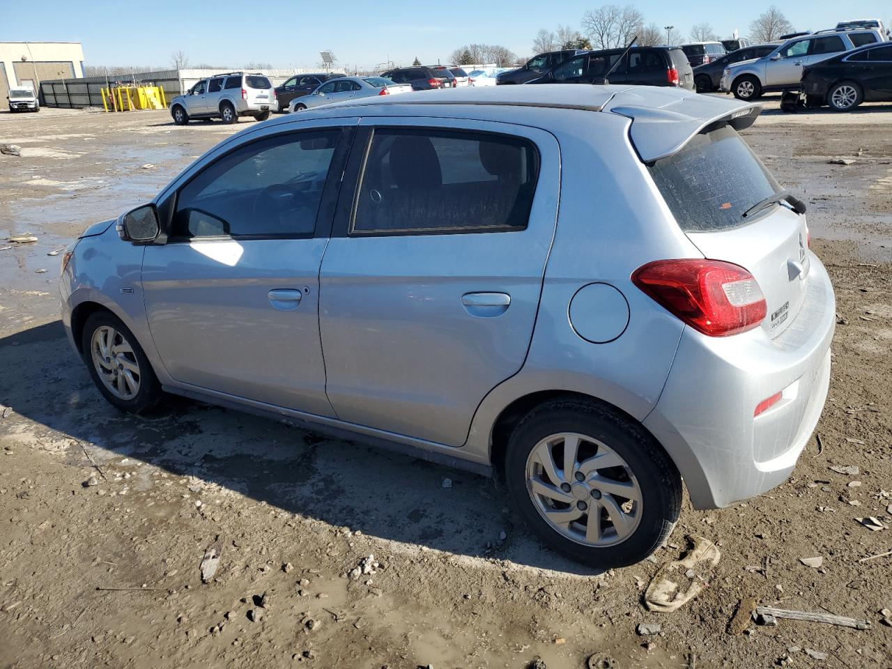 2017 Mitsubishi Mirage VIN ML32A4HJ4HH000206 Copart auction photo, front end / minor dent/scratches damage thumbnail 2