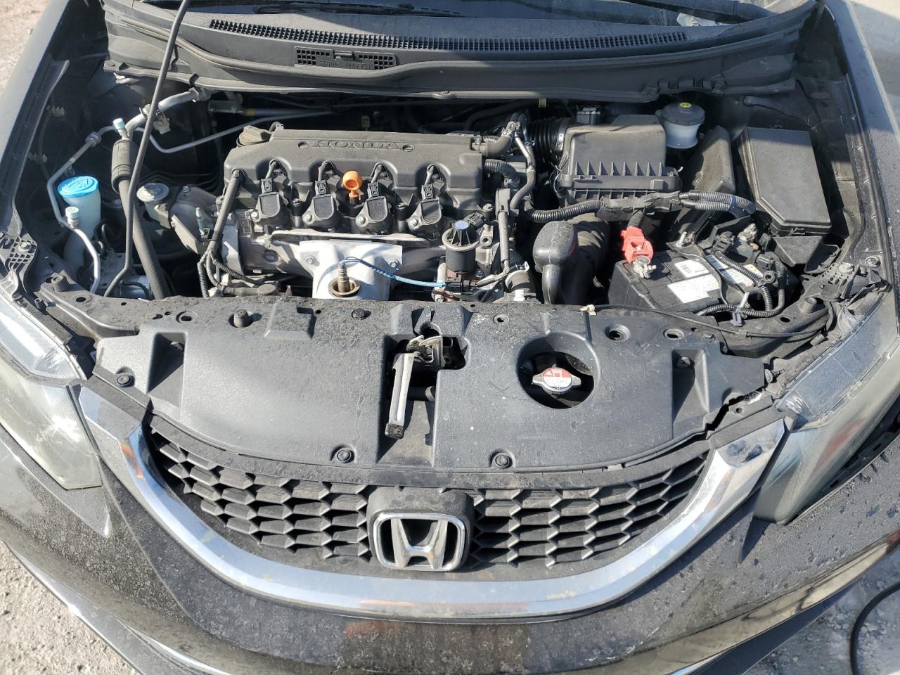 2015 Honda Civic VIN 19XFB2F55FE240017 Copart auction photo, all over damage thumbnail 11