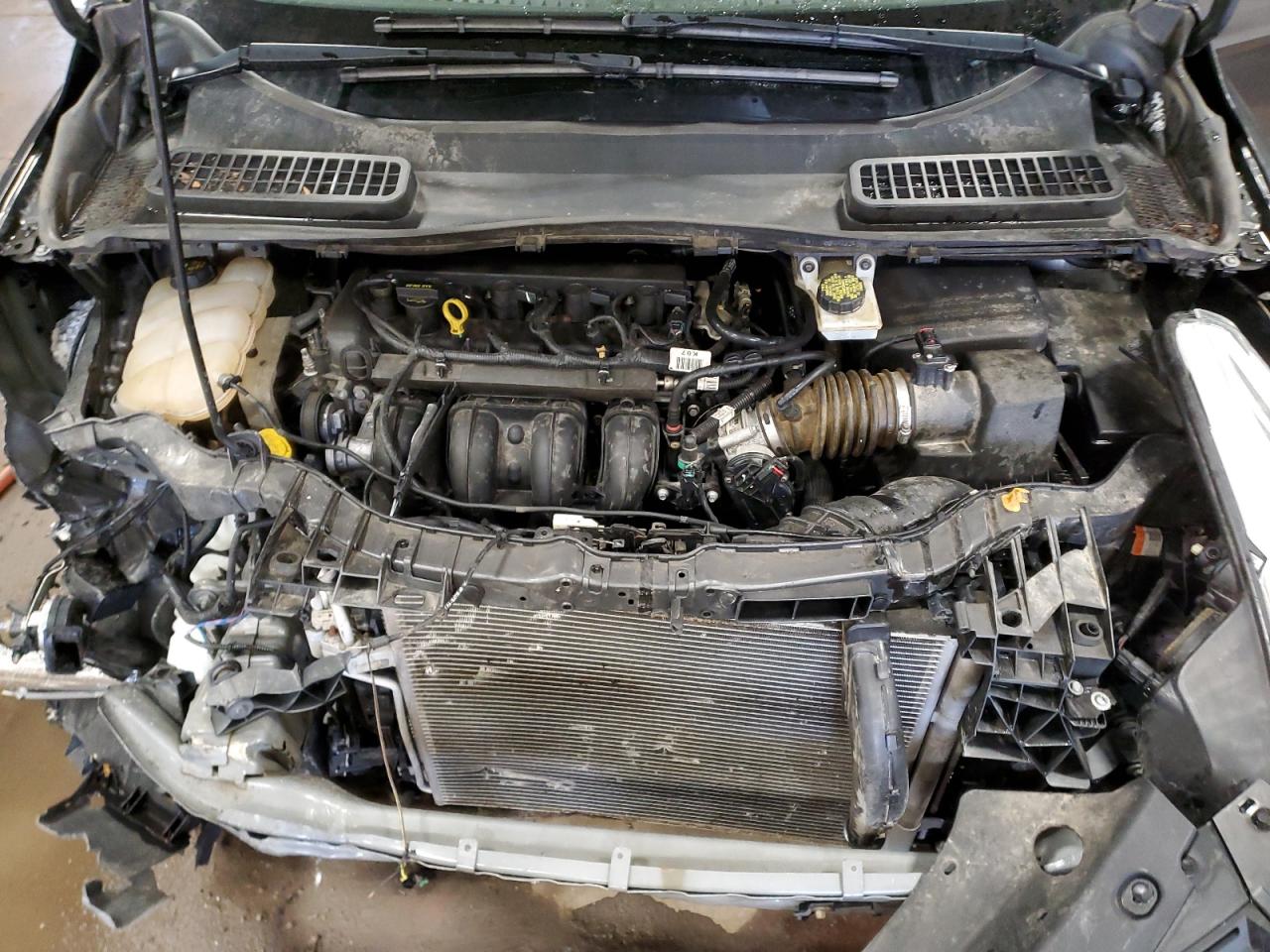 2015 Ford Escape VIN 1FMCU0F72FUB92489 Copart auction photo, front end / side damage thumbnail 12