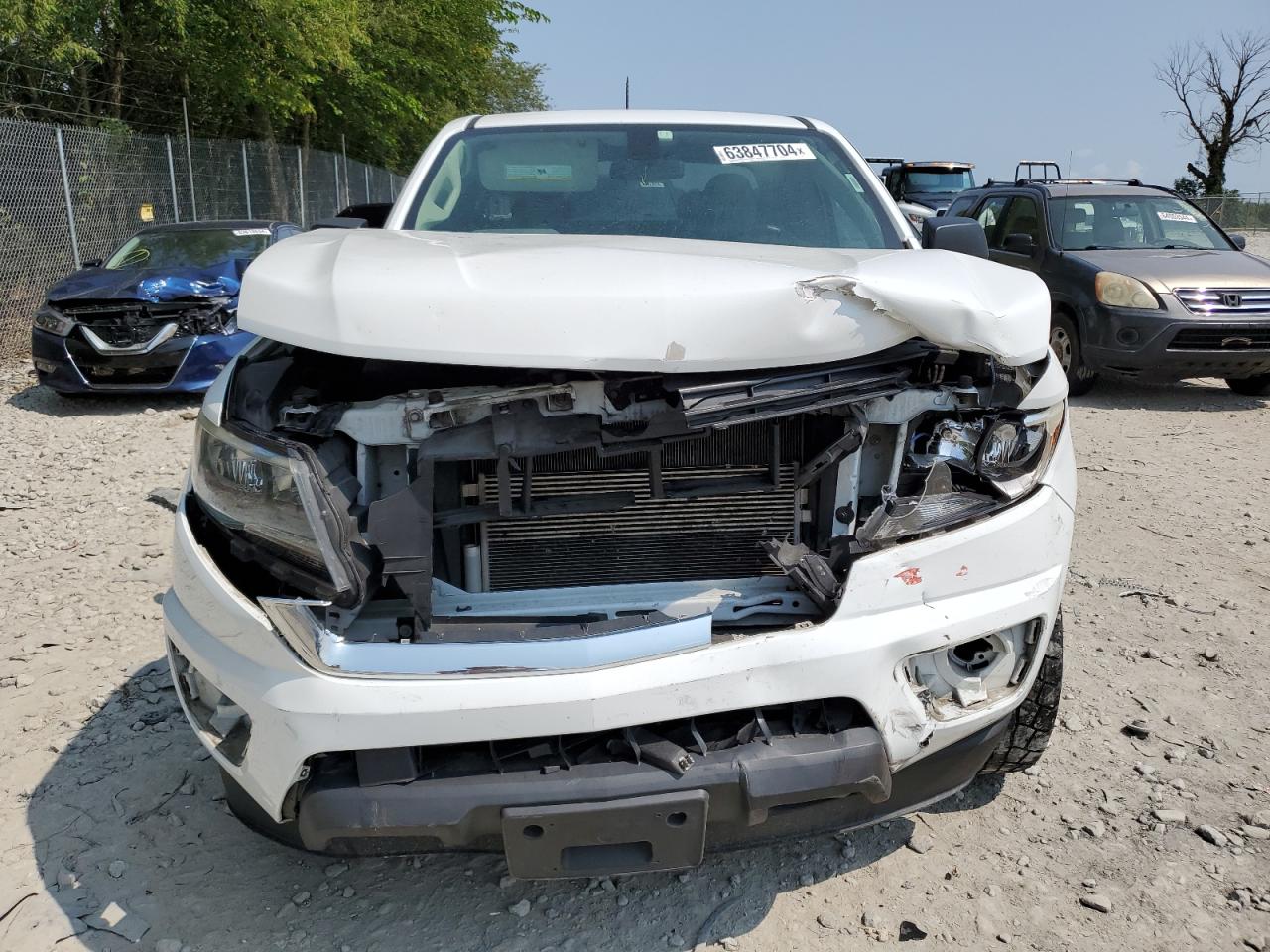 2017 Chevrolet Colorado VIN 1GCHSBEA6H1290647 Copart auction photo, front end / minor dent/scratches damage thumbnail 5