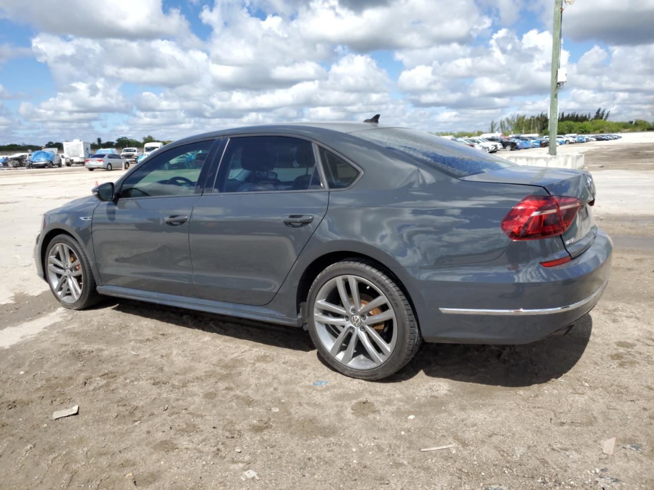 2018 Volkswagen Passat VIN 1VWAA7A32JC007113 Copart auction photo, rear end damage thumbnail 2