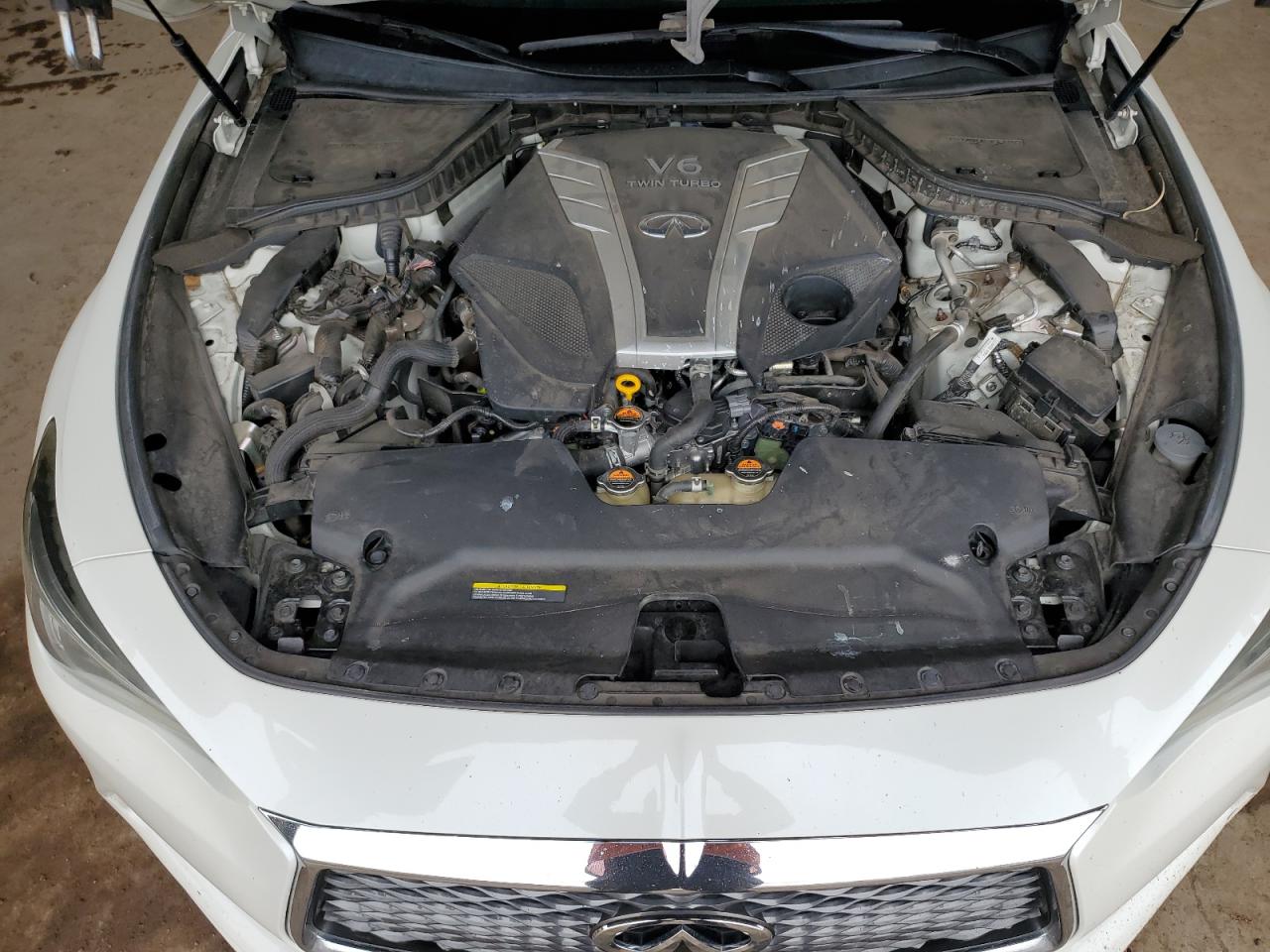 2017 Infiniti Q60 VIN JN1EV7EK2HM361375 Copart auction photo, front end / minor dent/scratches damage thumbnail 13