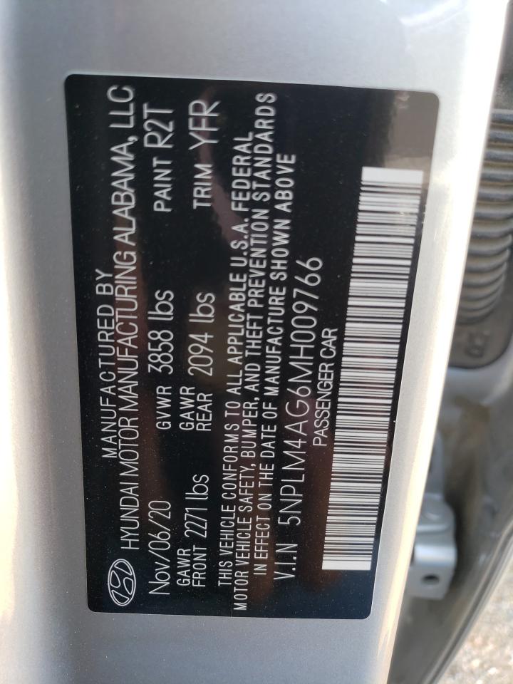 2021 Hyundai Elantra VIN 5NPLM4AG6MH009766 Copart auction photo, front end damage thumbnail 14
