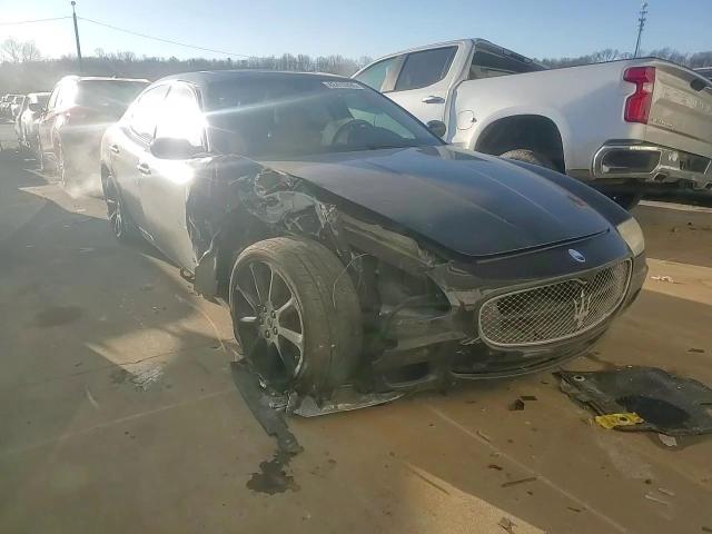 2008 Maserati Quattroporte VIN ZAMFE39A180034593 Copart auction photo, front end damage thumbnail 10