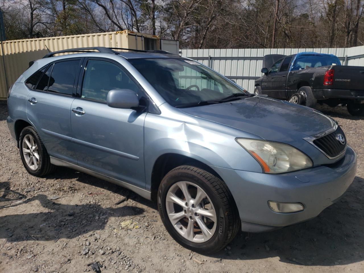2008 Lexus RX VIN 2T2GK31U18C042993 Copart auction photo, side damage thumbnail 4