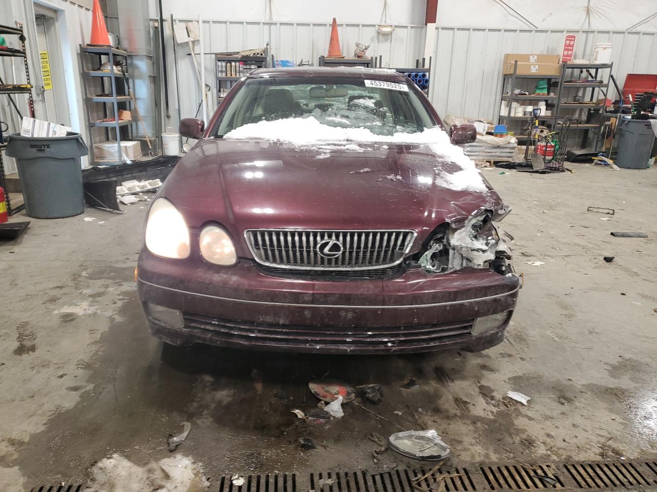 2002 Lexus GS 300 VIN JT8BD69S020156514 Copart auction photo, rear end / front end damage thumbnail 5