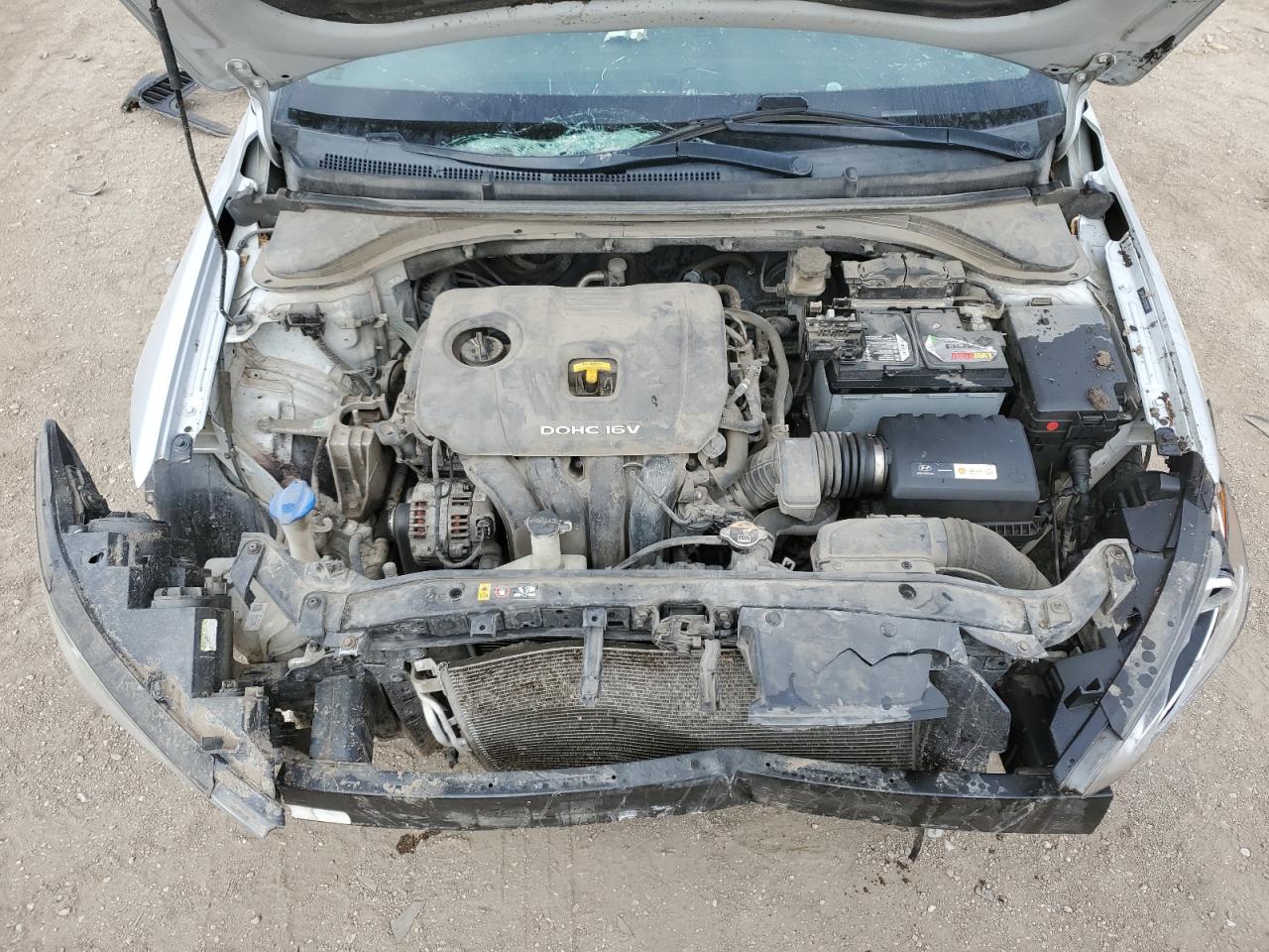 2018 Hyundai Elantra VIN 5NPD84LF0JH263028 Copart auction photo, rollover damage thumbnail 12