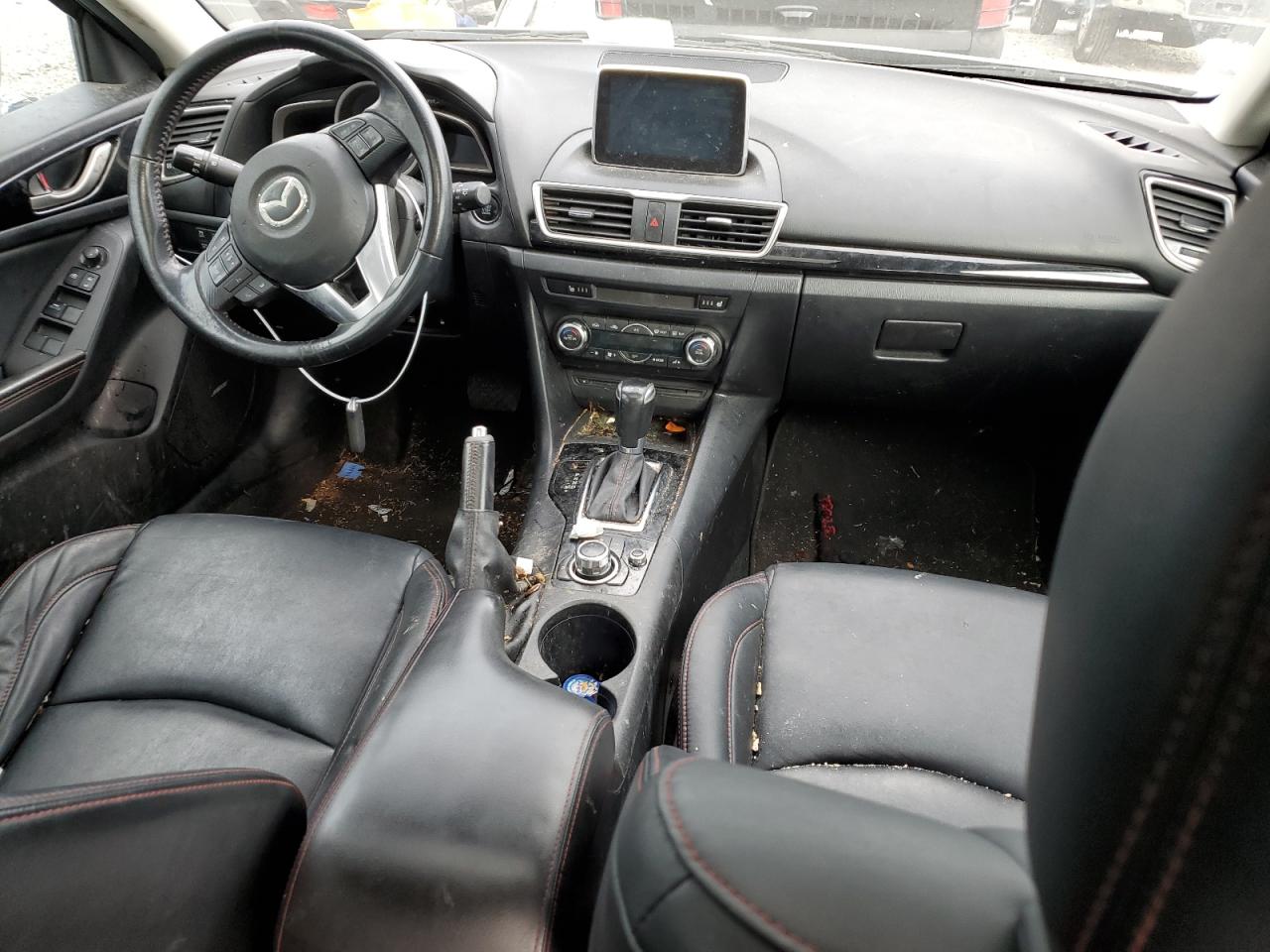 2016 Mazda 3 VIN 3MZBM1N70GM265255 Copart auction photo, rear end / front end damage thumbnail 8