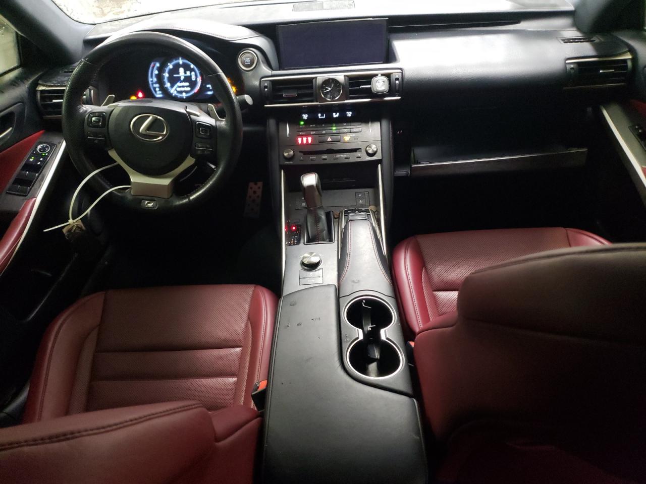 2019 Lexus IS VIN JTHC81D28K5037583 Copart auction photo, vandalism damage thumbnail 8