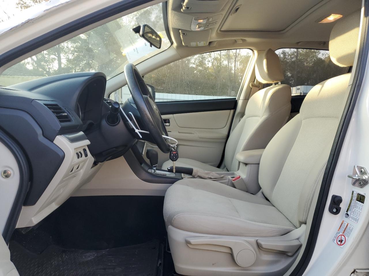 2014 Subaru XV VIN JF2GPAVC2E8296071 Copart auction photo, unknown / top/roof damage thumbnail 7