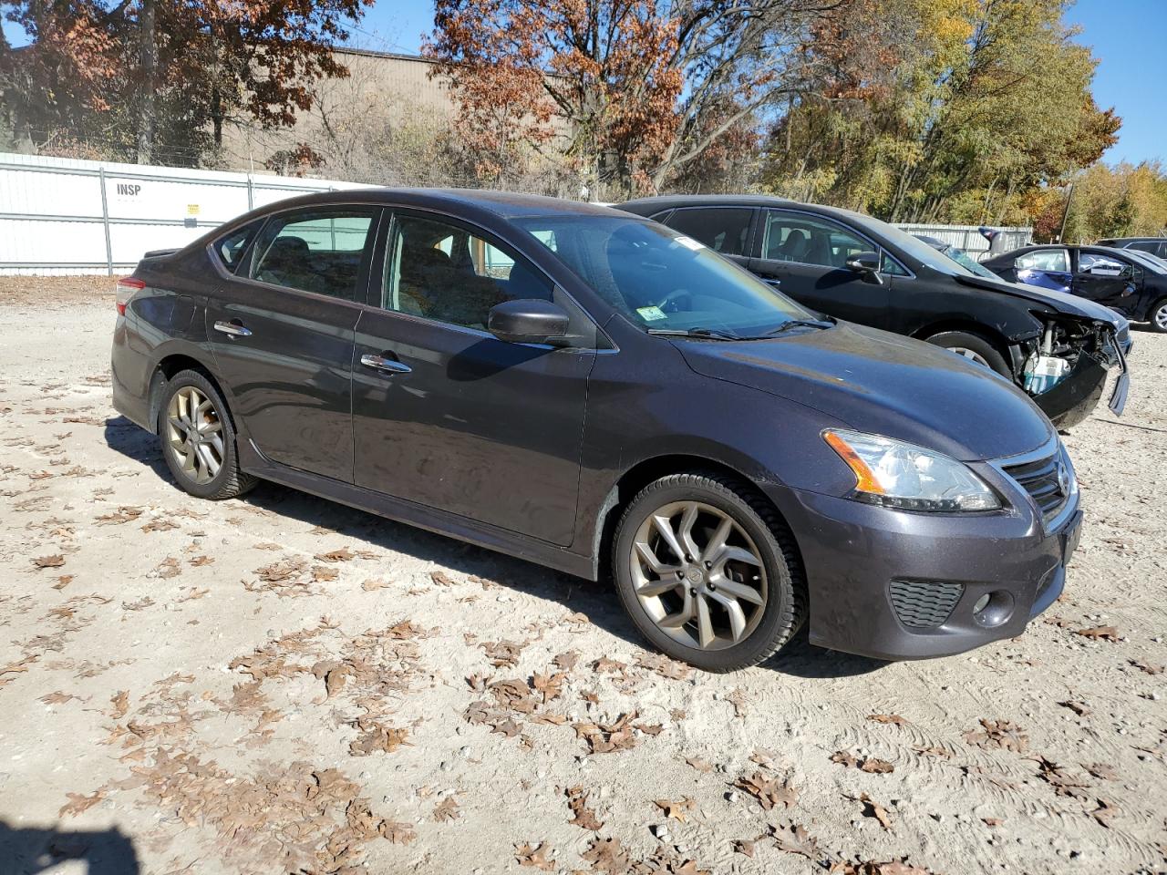 2013 Nissan Sentra VIN 3N1AB7AP1DL733415 Copart auction photo, minor dent/scratches damage thumbnail 4