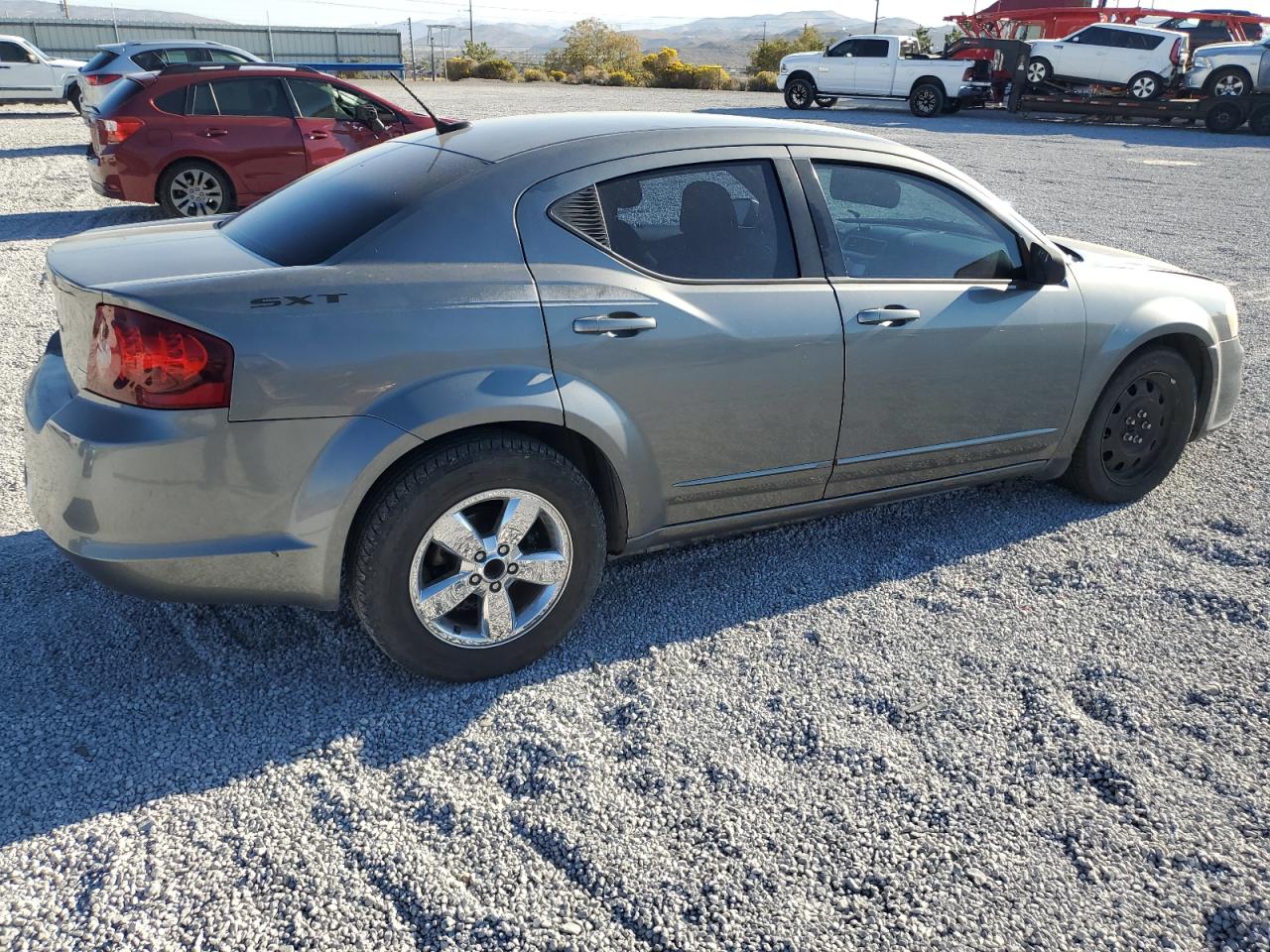 2012 Dodge Avenger VIN 1C3CDZAG2CN327609 Copart auction photo, front end / side damage thumbnail 3