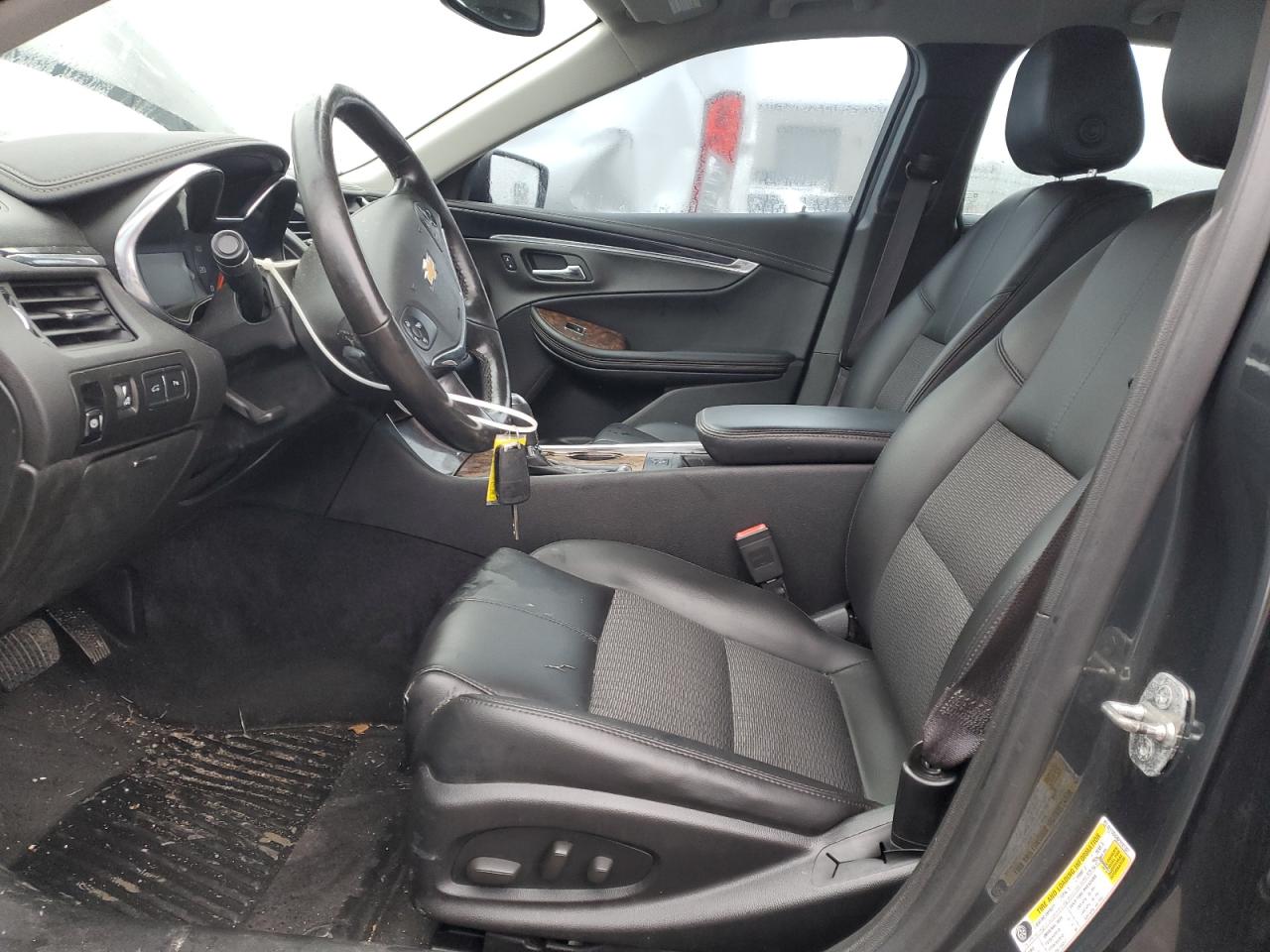 2015 Chevrolet Impala VIN 2G1125S36F9101327 Copart auction photo, front end / side damage thumbnail 7
