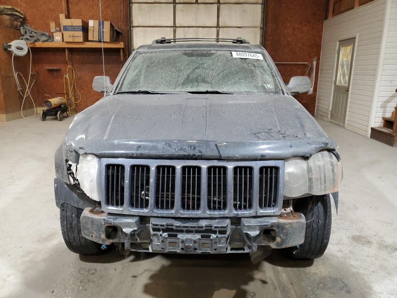 2008 Jeep Grand Cherokee VIN 1J8GR48K38C156957 Copart auction photo, front end damage thumbnail 5