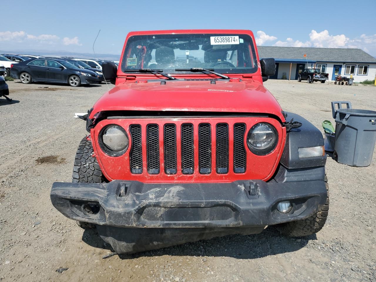 2021 Jeep Wrangler VIN 1C4HJXDN0MW546654 Copart auction photo, all over / mechanical damage thumbnail 5