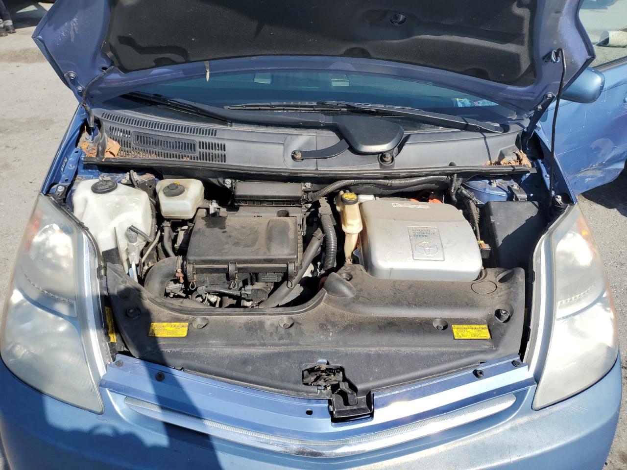2006 Toyota Prius VIN JTDKB20U167540460 Copart auction photo, side damage thumbnail 11