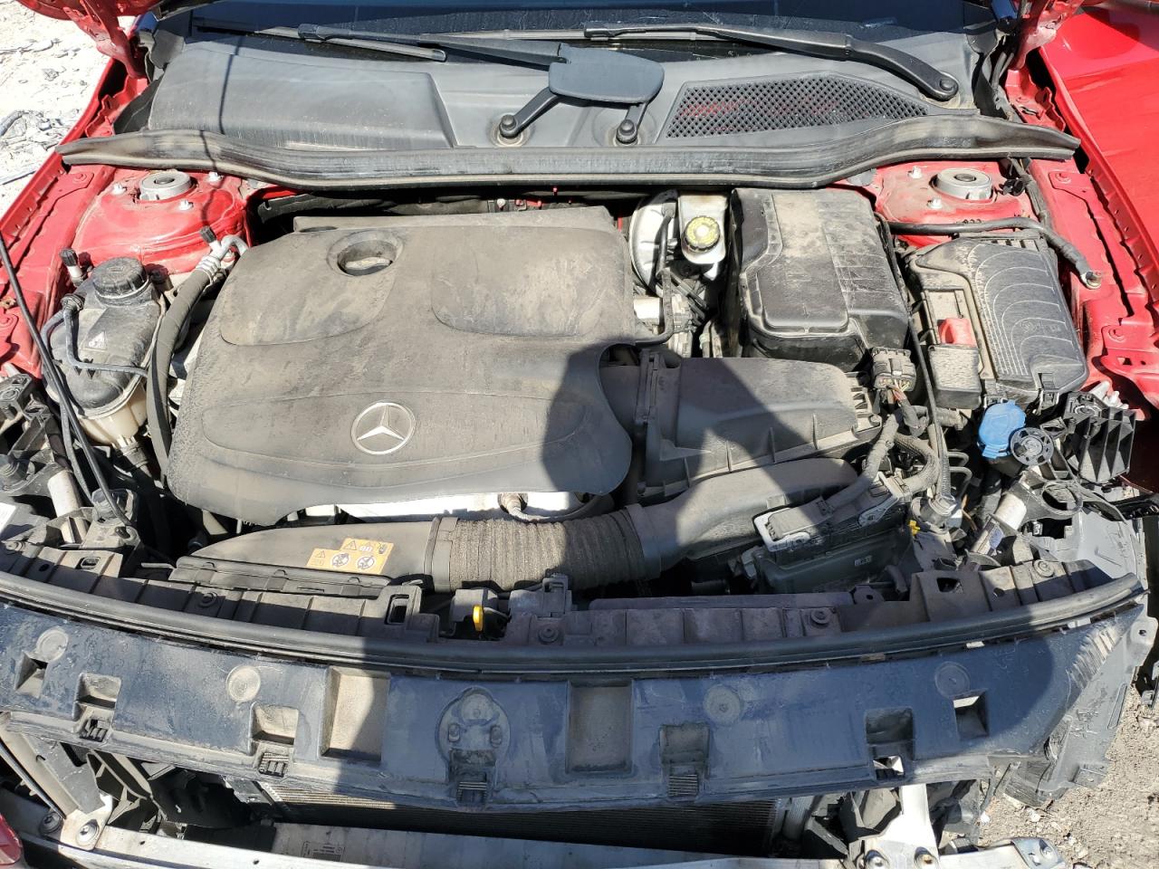 2018 Mercedes-Benz GLA-klasse VIN WDCTG4GB7JJ373324 Copart auction photo, front end damage thumbnail 12