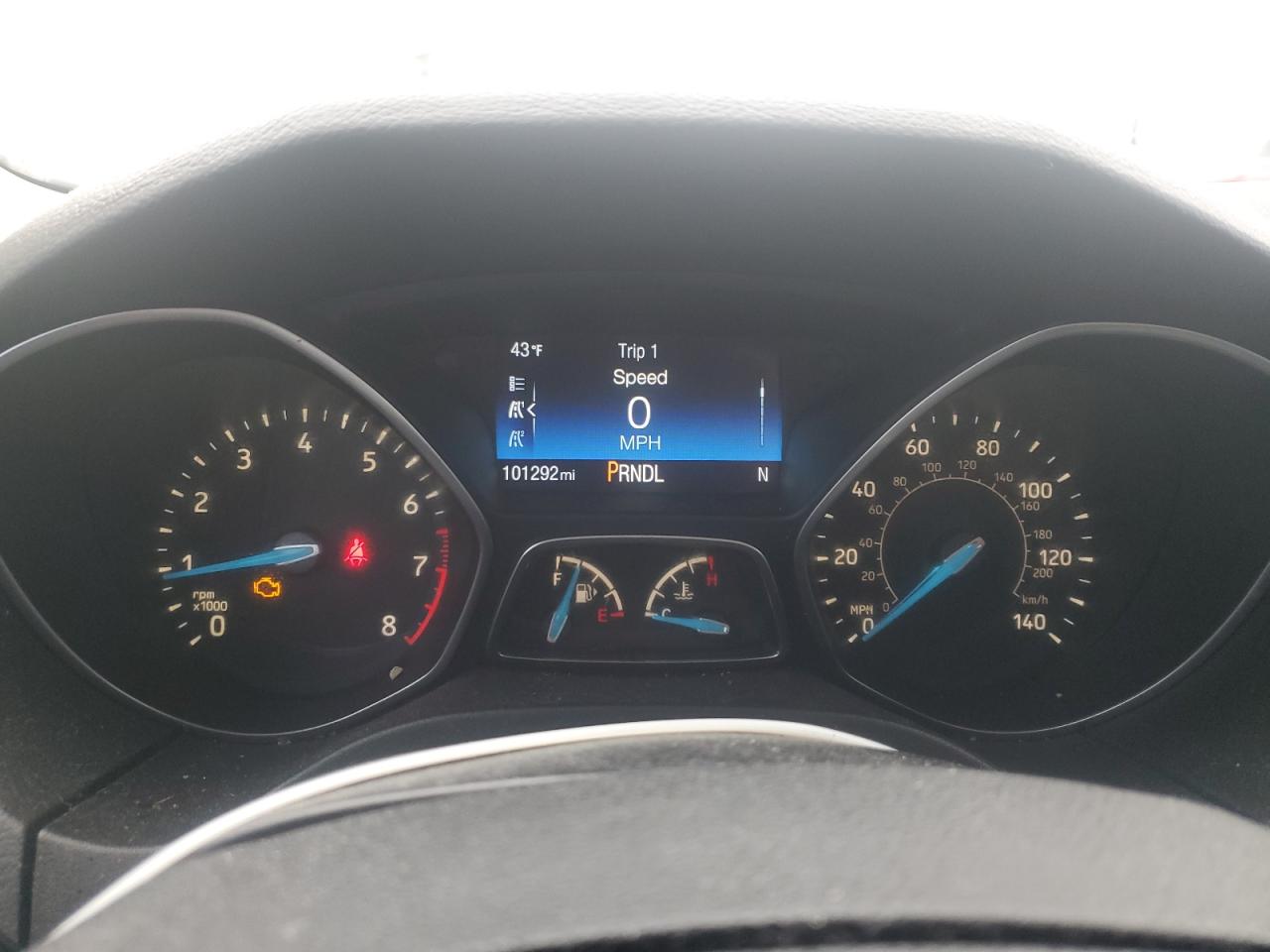 2016 Ford Focus VIN 1FADP3F2XGL308055 Copart auction photo, side damage thumbnail 9