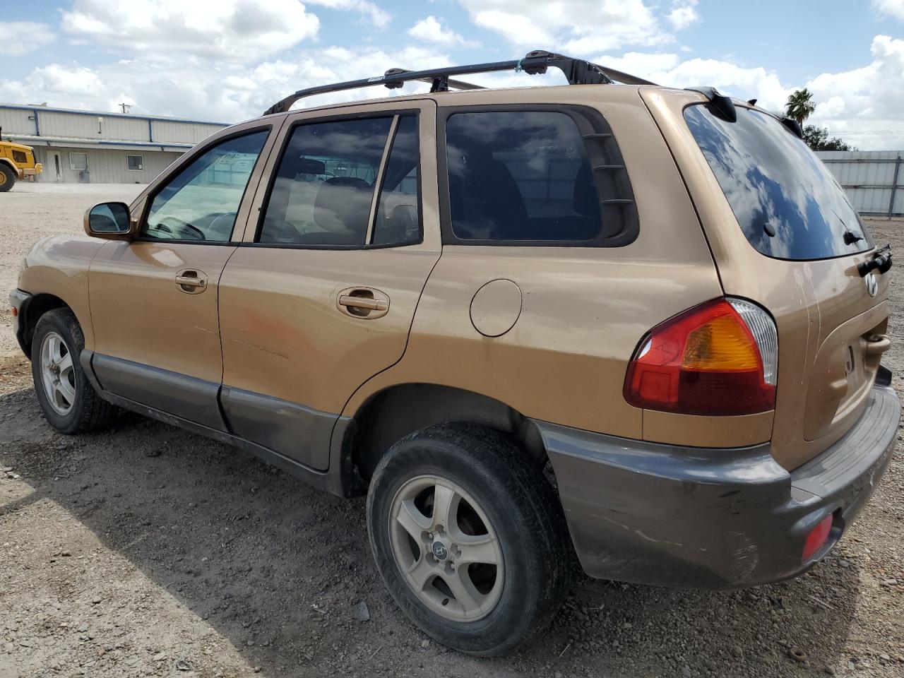 2004 Hyundai Santa Fe VIN KM8SC13D64U638588 Copart auction photo, all over / undercarriage damage thumbnail 2