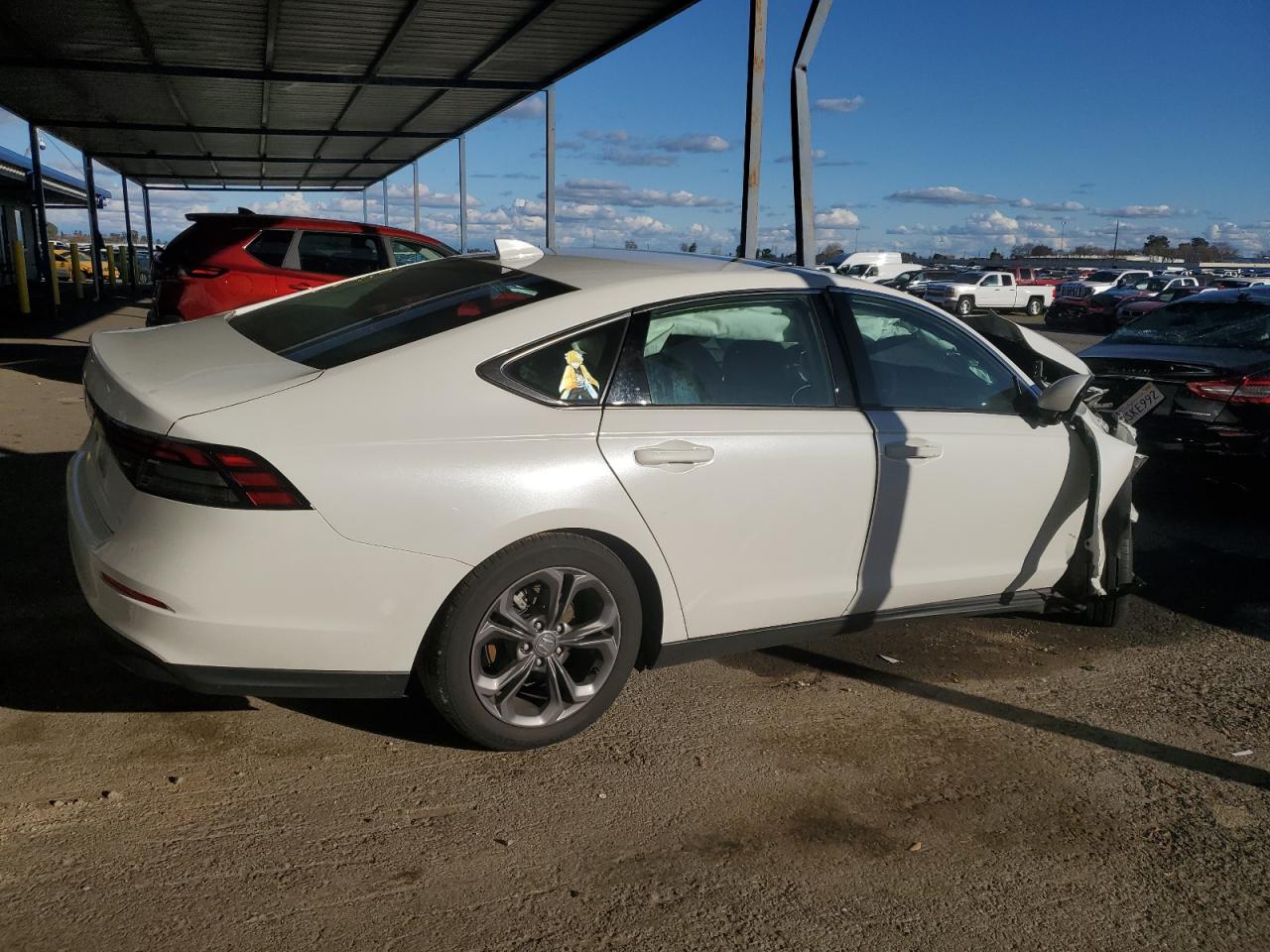 2023 Honda Accord VIN 1HGCY1F30PA049301 Copart auction photo, front end / undercarriage damage thumbnail 3