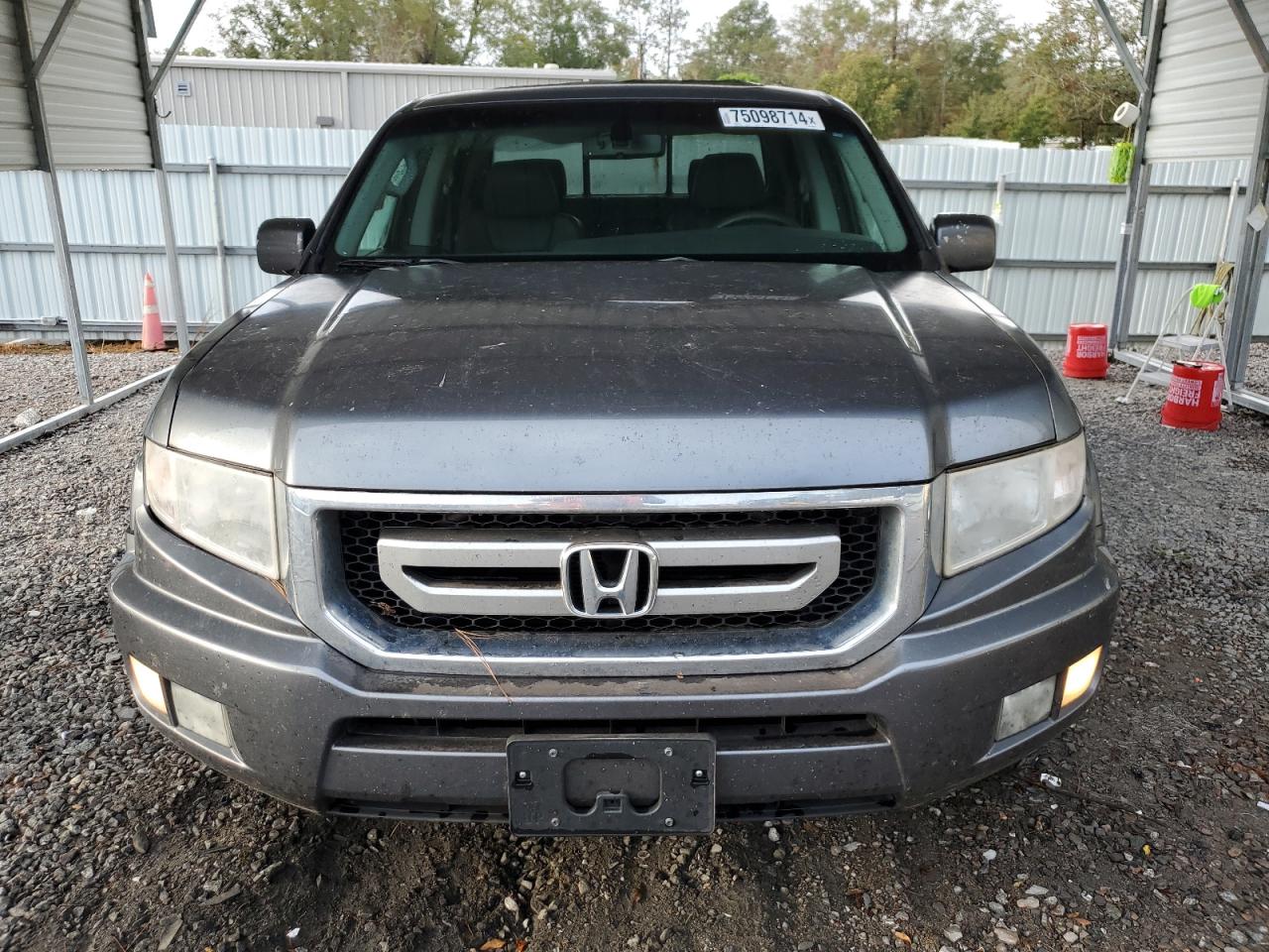 2010 Honda Ridgeline VIN 5FPYK1F58AB004801 Copart auction photo, all over damage thumbnail 5