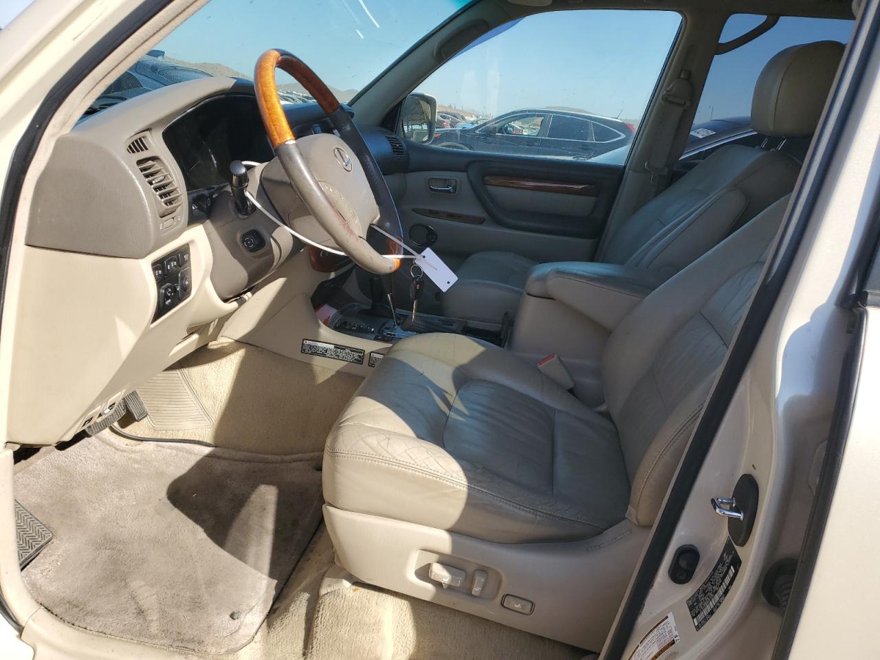 2006 Lexus LX VIN JTJHT00W464013203 Copart auction photo, front end damage thumbnail 7