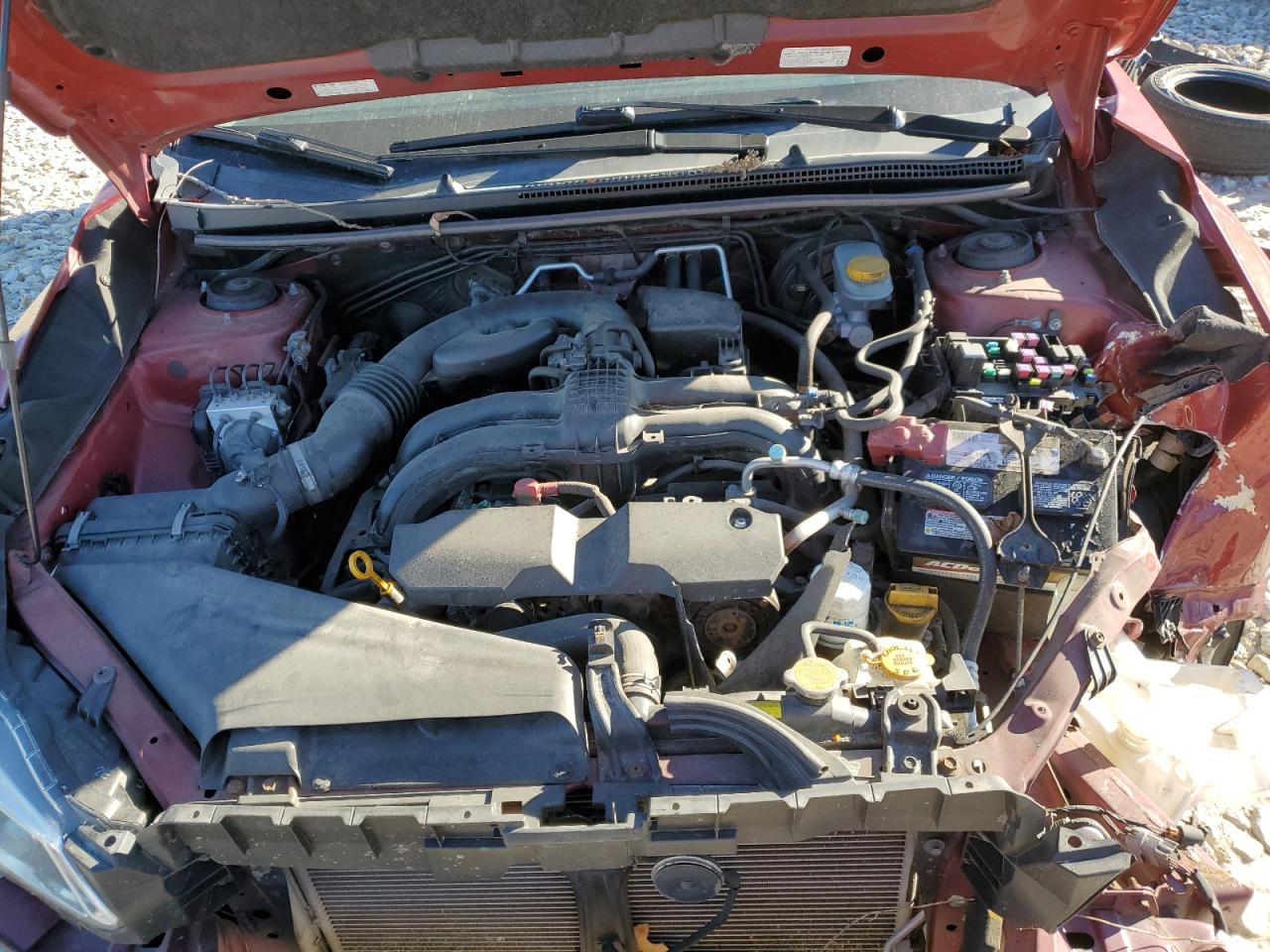 2016 Subaru XV VIN JF2GPABC5G8333993 Copart auction photo, rear end / front end damage thumbnail 13