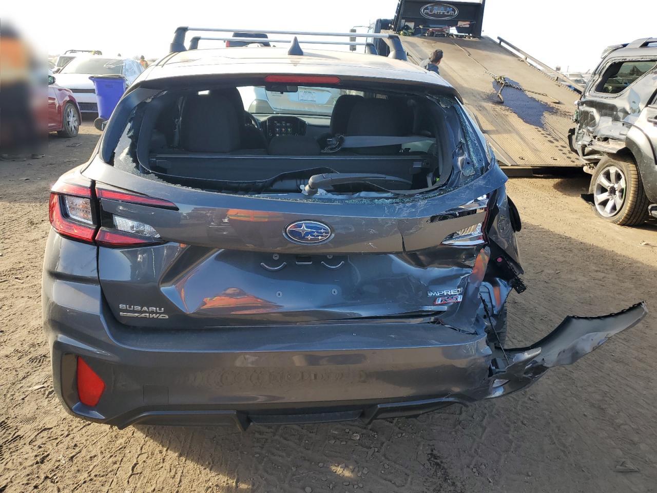 2024 Subaru Impreza VIN JF1GUHHC8R8391712 Copart auction photo, rear end damage thumbnail 6