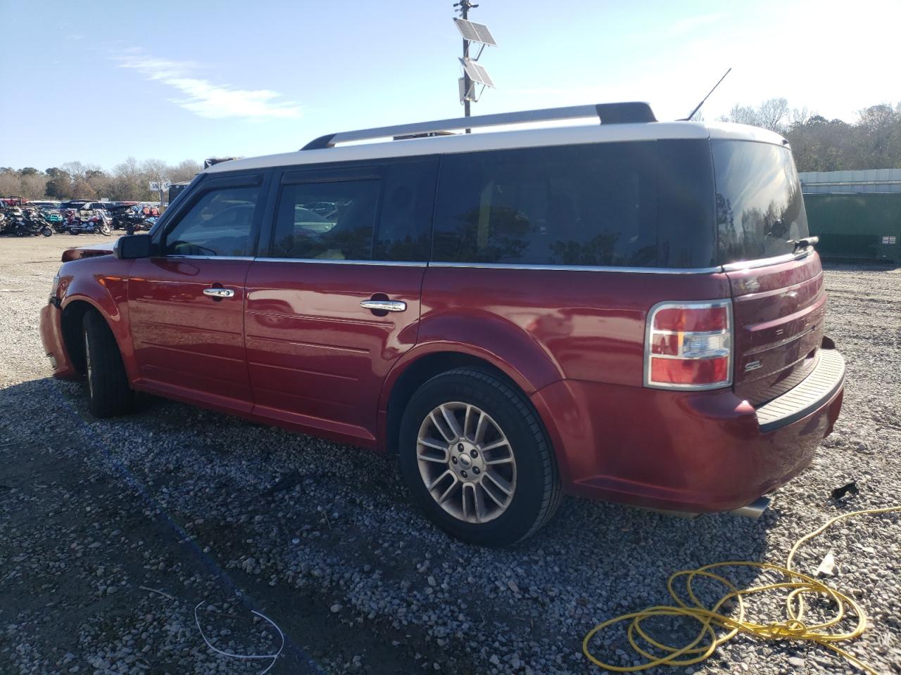 2016 Ford Flex VIN 2FMGK5C86GBA17557 Copart auction photo, front end damage thumbnail 2