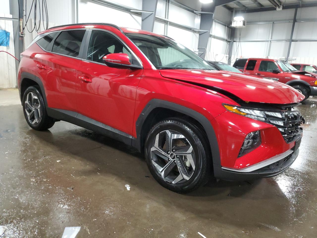2023 Hyundai Tucson VIN 5NMJFCAE3PH271045 Copart auction photo, front end damage thumbnail 4