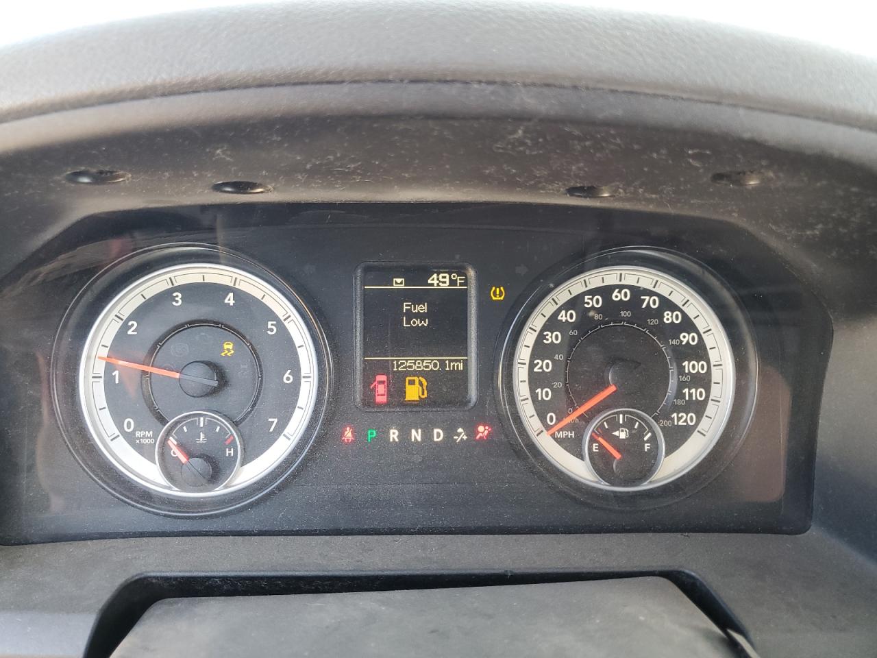 2014 RAM 1500 VIN 1C6RR7KT3ES224556 Copart auction photo, side / front end damage thumbnail 9