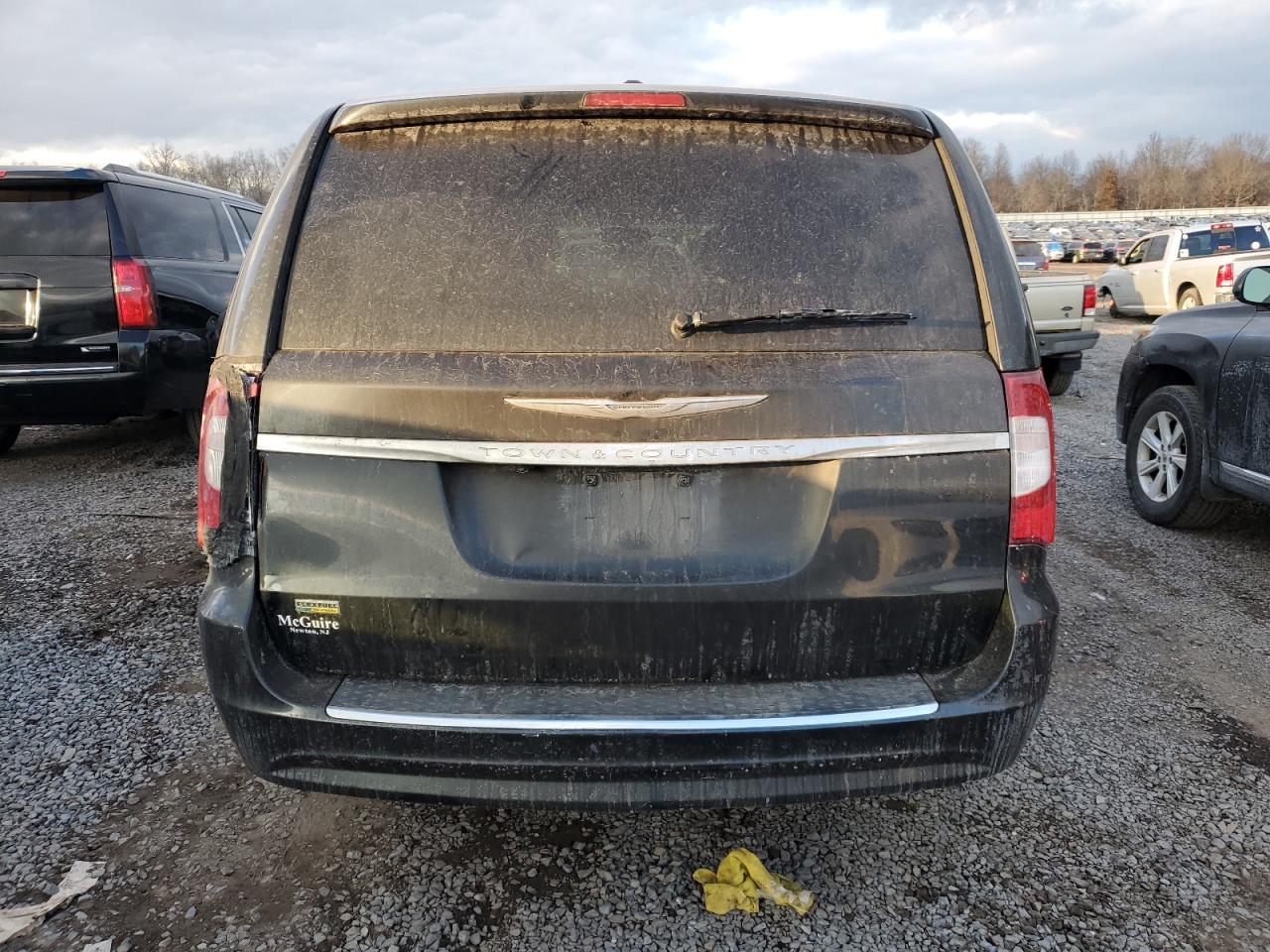 2014 Chrysler Town & Country VIN 2C4RC1BG9ER208681 Copart auction photo, mechanical damage thumbnail 6